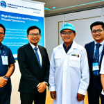 **

A Malaysian Water Association (MWA) seminar in Kuala Lumpur. Professionals in appropriate attire are networking and learning about the latest water treatment technologies. Fully clothed, professional setting, safe for work, perfect anatomy, natural proportions, high quality photography, appropriate content, modest dress.

**